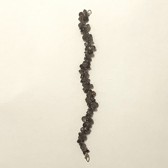 14k mulit stone bracelet- labradorite, andalusite & onyx - handmade - Picture 9 of 10